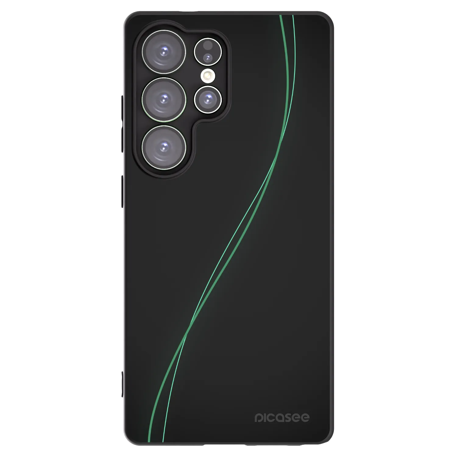 Picasee husă neagră din silicon pentru Samsung Galaxy S25 Ultra 5G - Be Different