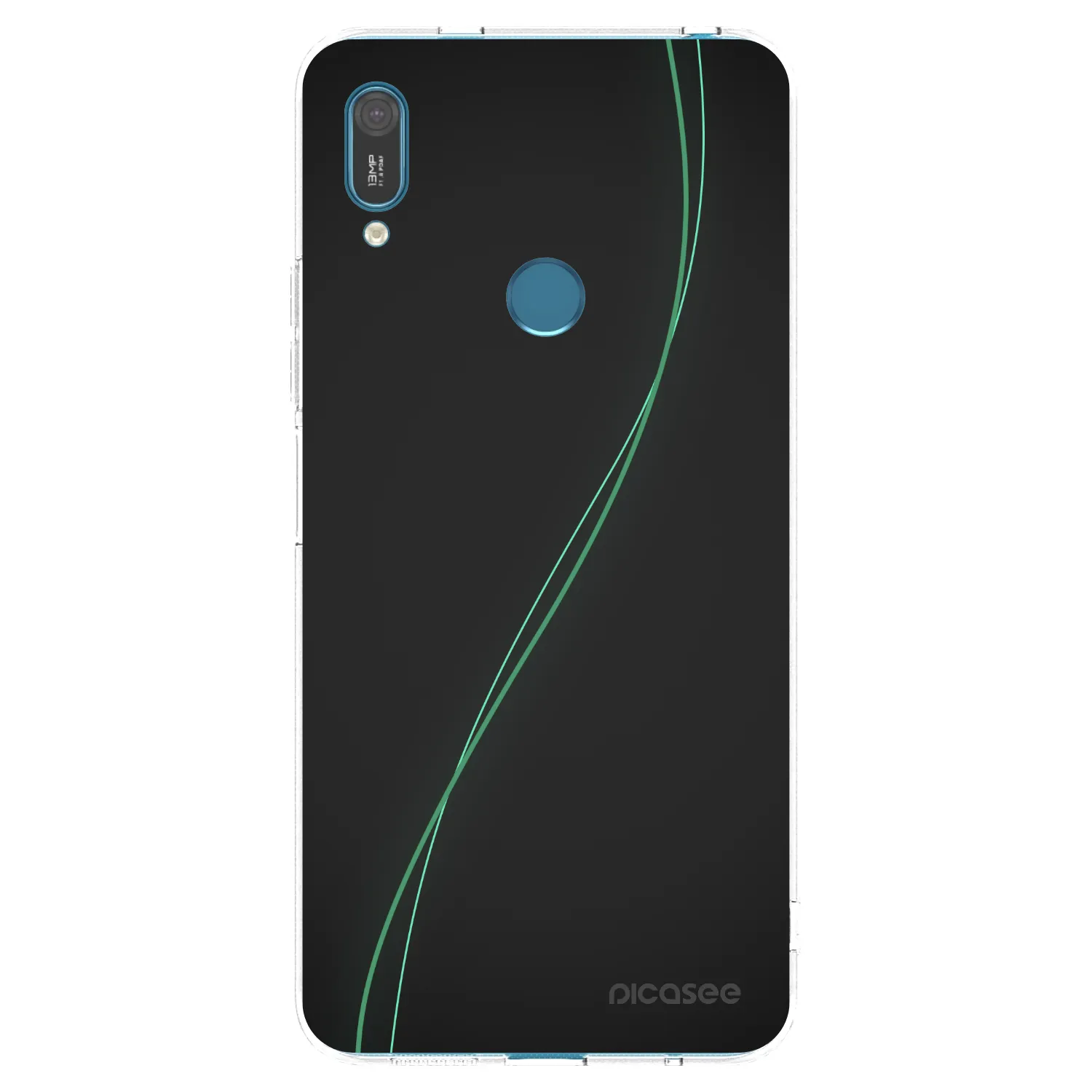 Picasee husă transparentă din silicon pentru Huawei Y7 2019 - Be Different