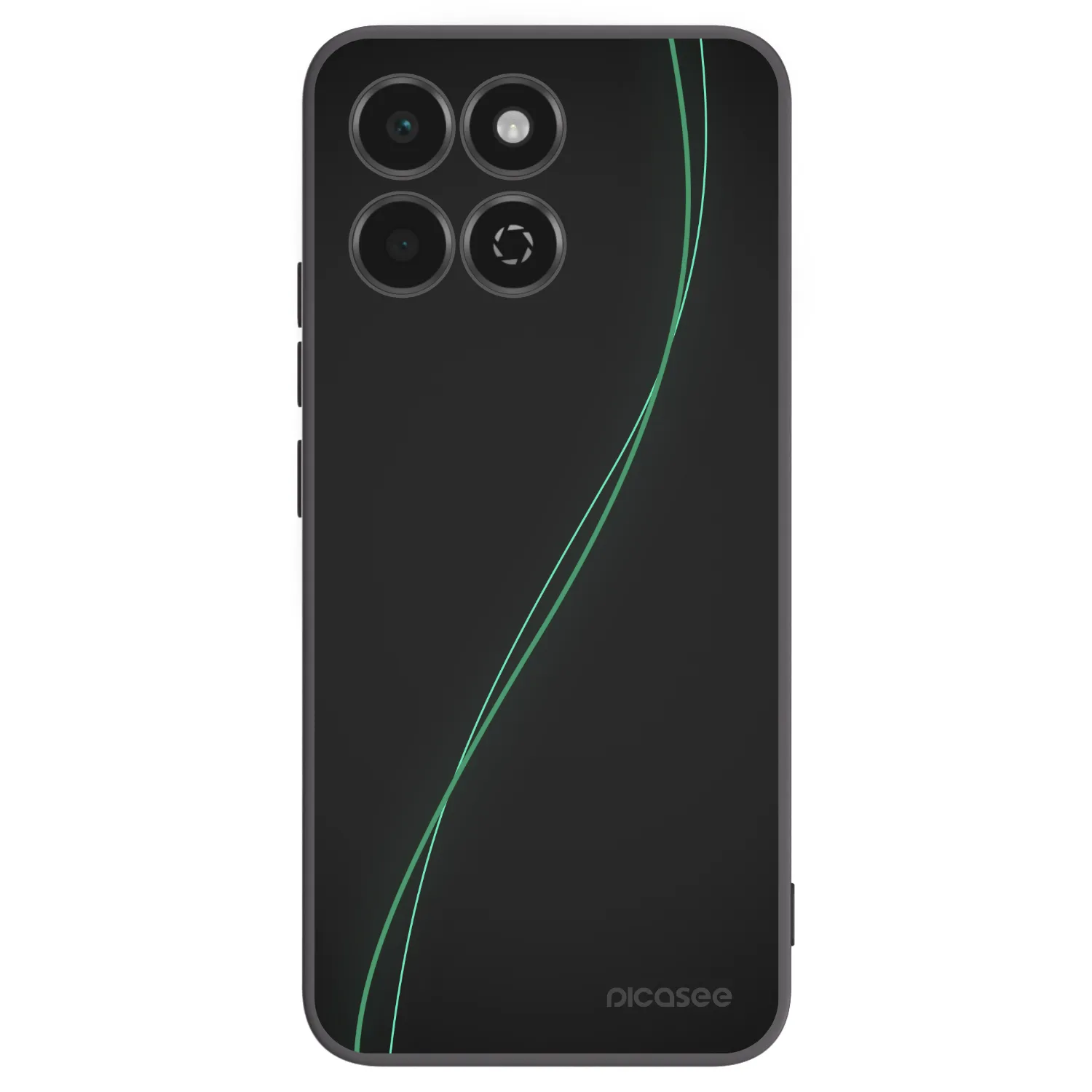Picasee husă neagră din silicon pentru Honor 200 Smart 5G - Be Different