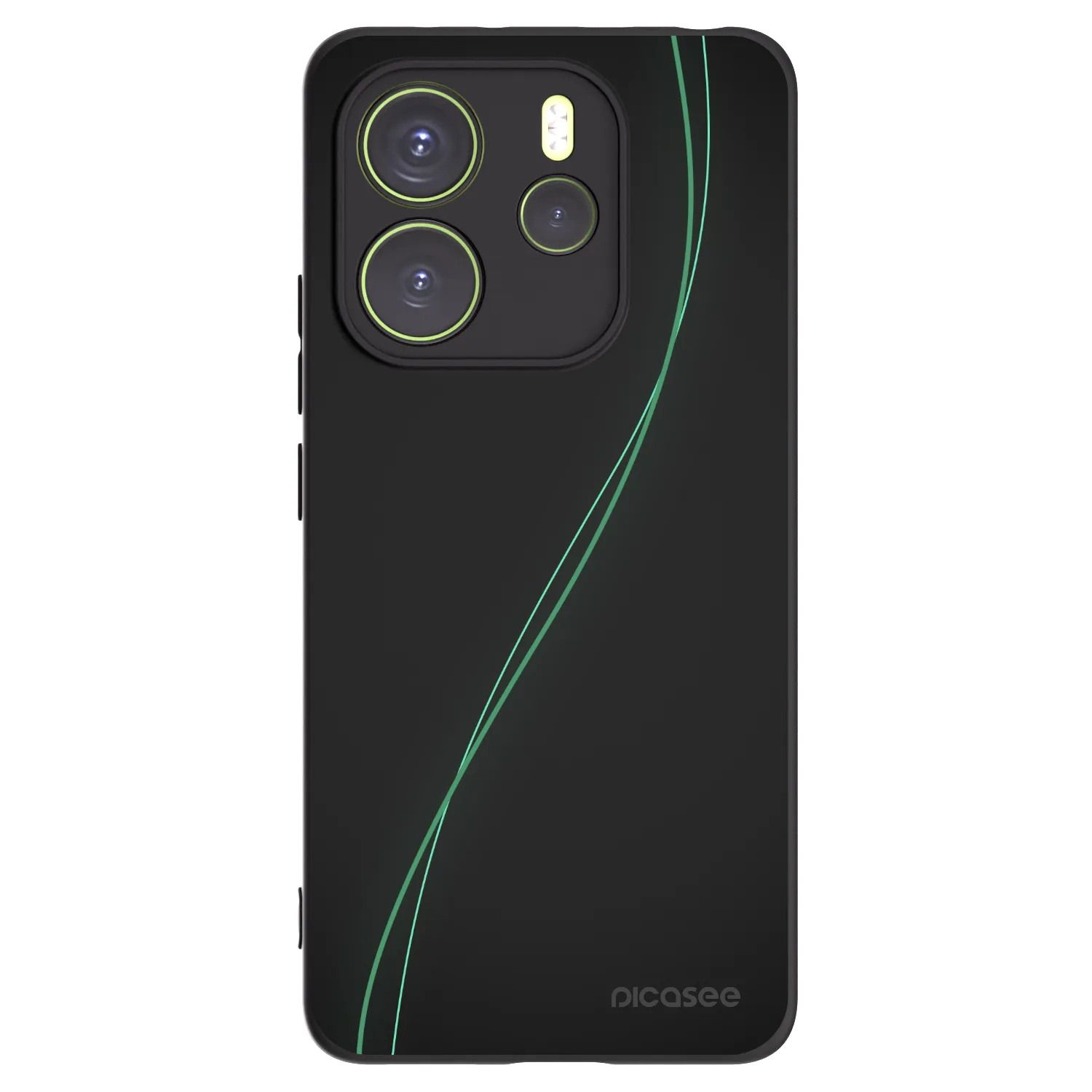 Picasee husă neagră din silicon pentru Xiaomi Redmi Note 14 4G - Be Different