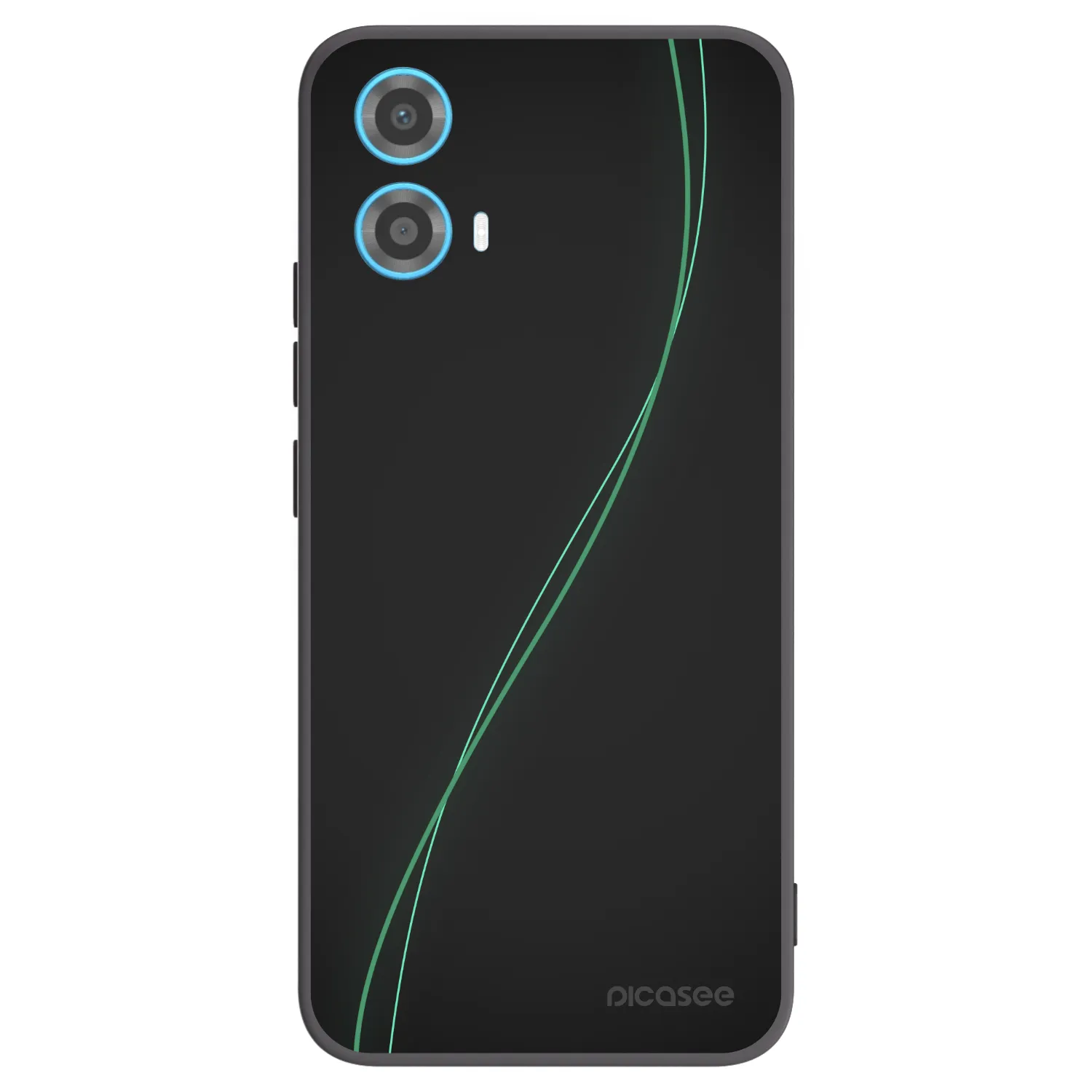 Picasee husă neagră din silicon pentru Motorola Moto G34 5G - Be Different