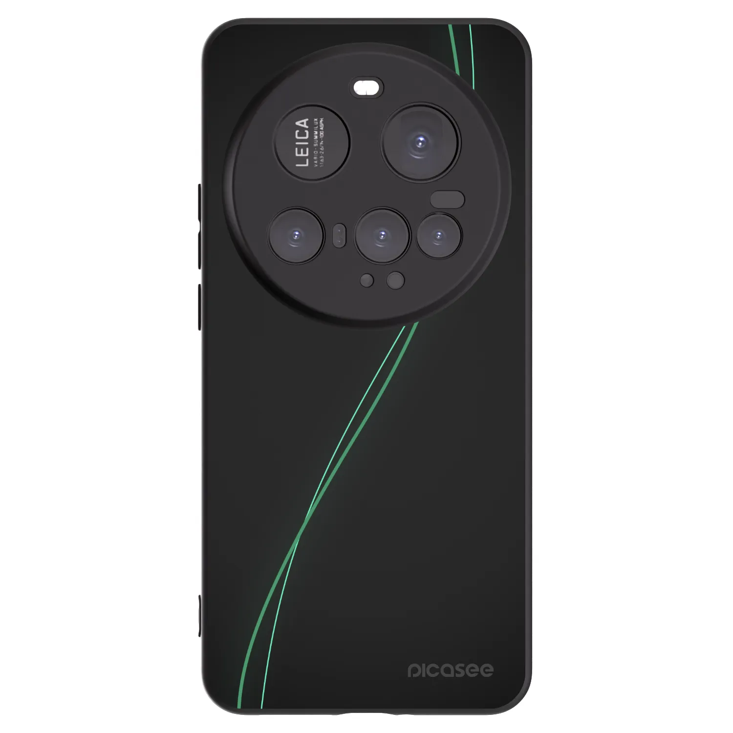 Picasee husă neagră din silicon pentru Xiaomi 15 Ultra - Be Different