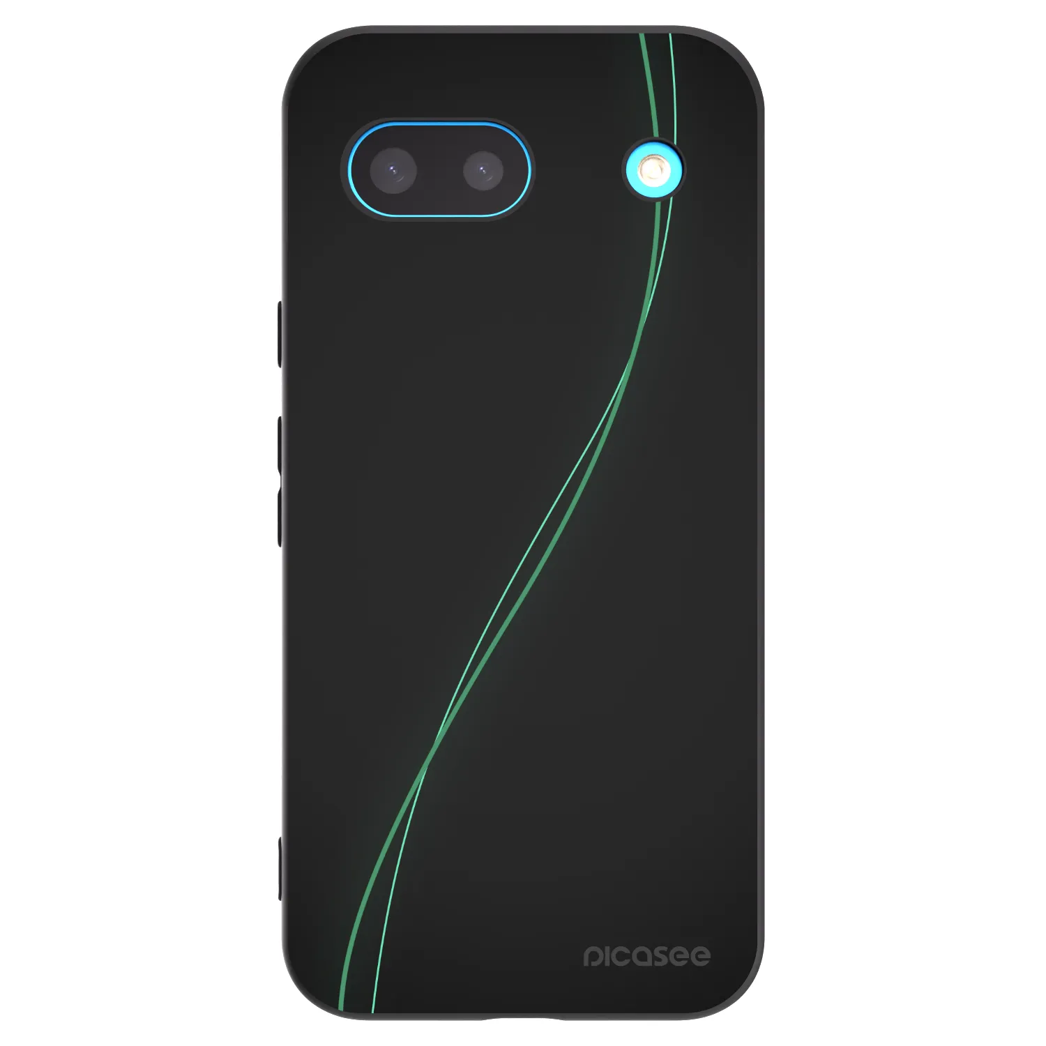 Picasee husă neagră din silicon pentru Google Pixel 8a - Be Different