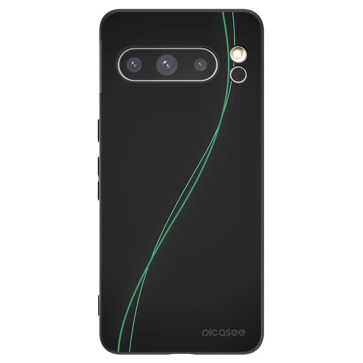 Picasee husă neagră din silicon pentru Google Pixel 8 Pro - Be Different