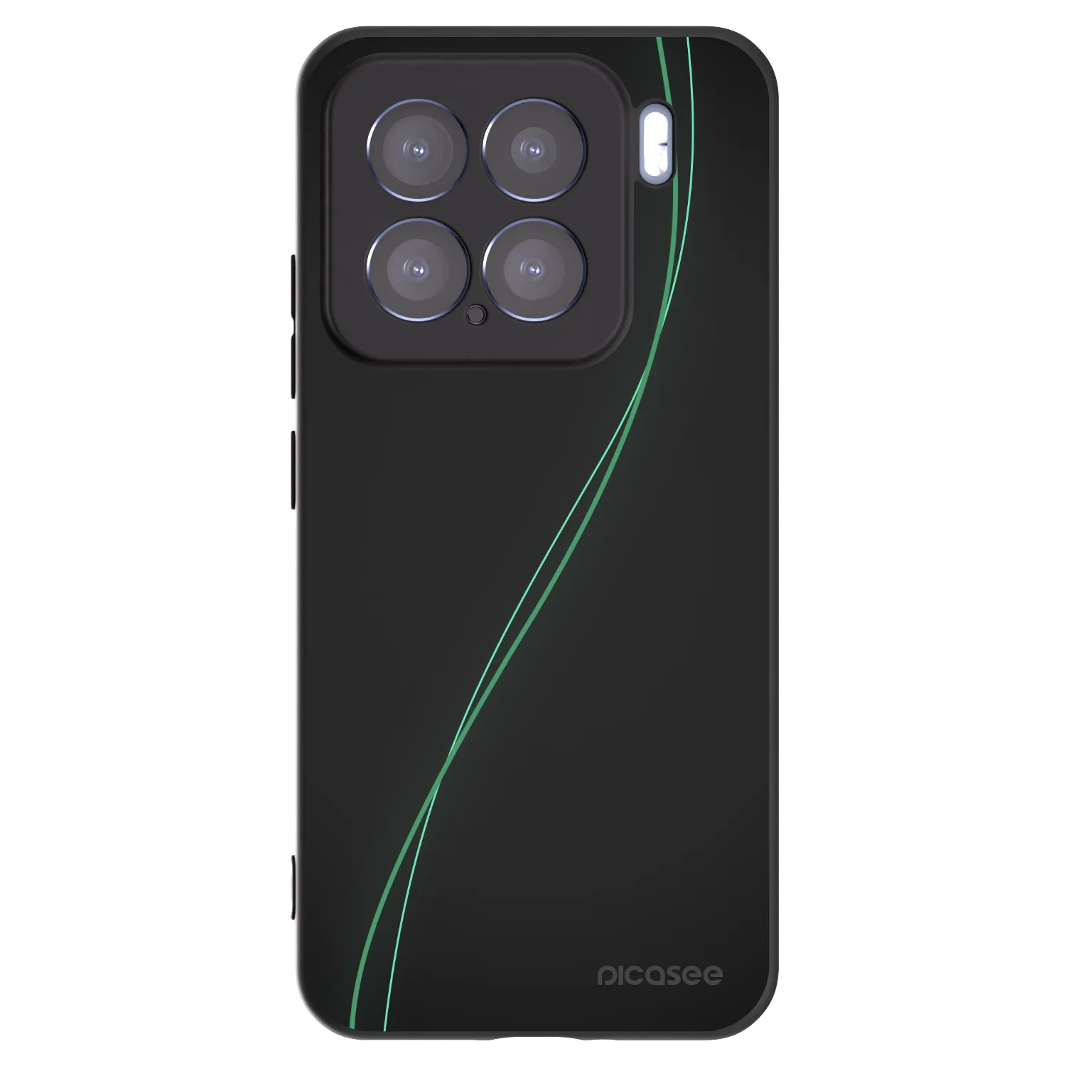 Picasee husă neagră din silicon pentru Xiaomi 15 - Be Different