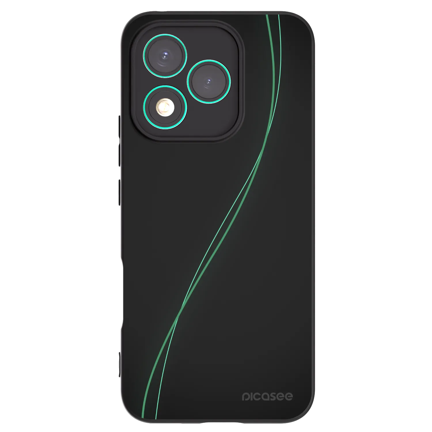 Picasee husă neagră din silicon pentru Honor 400 Lite 5G - Be Different