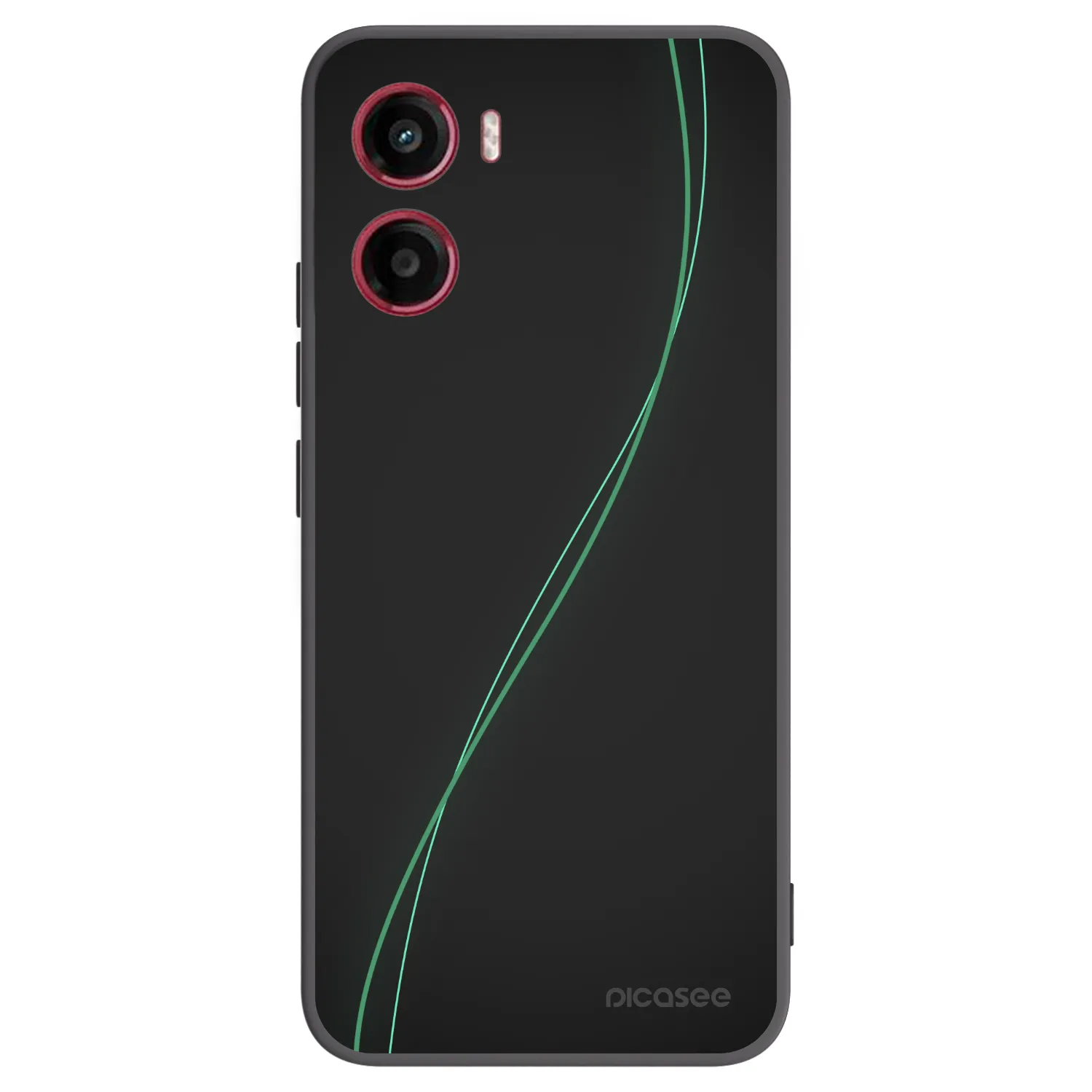 Picasee husă neagră din silicon pentru Motorola Moto G05 - Be Different