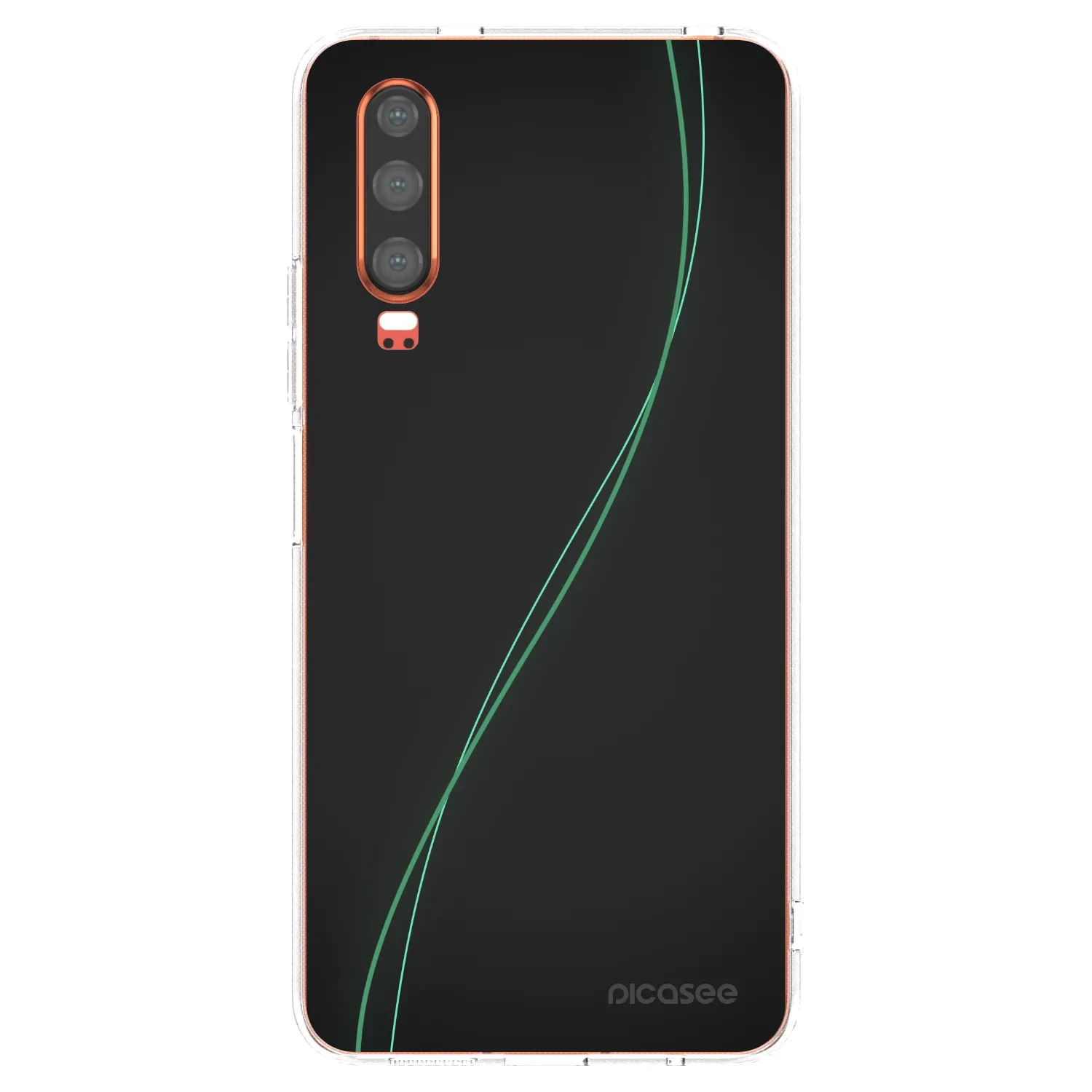 Picasee husă transparentă din silicon pentru Huawei P30 - Be Different