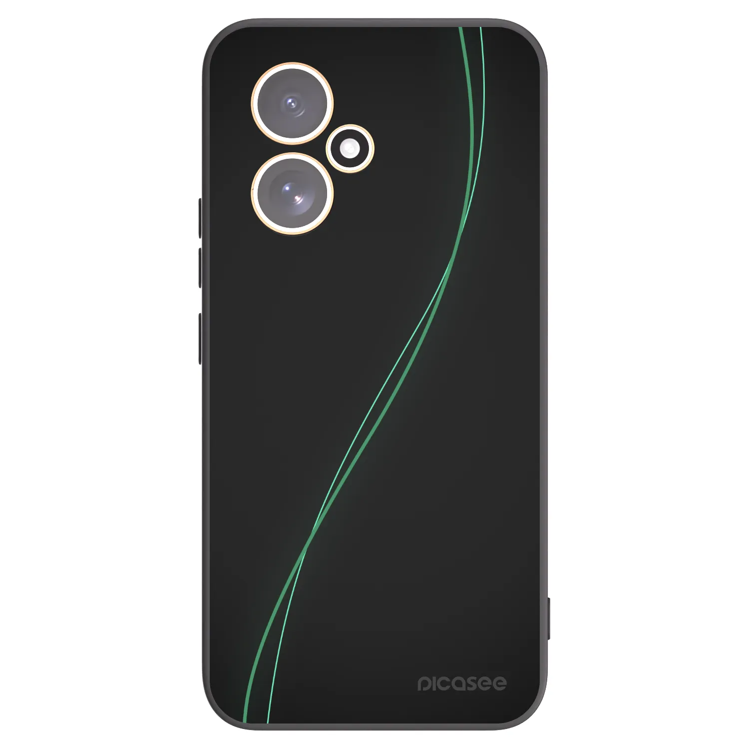 Picasee husă neagră din silicon pentru Honor 400 5G - Be Different