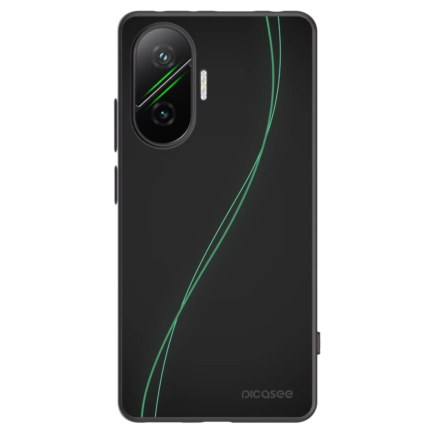 Picasee husă neagră din silicon pentru Xiaomi Poco F7 5G - Be Different