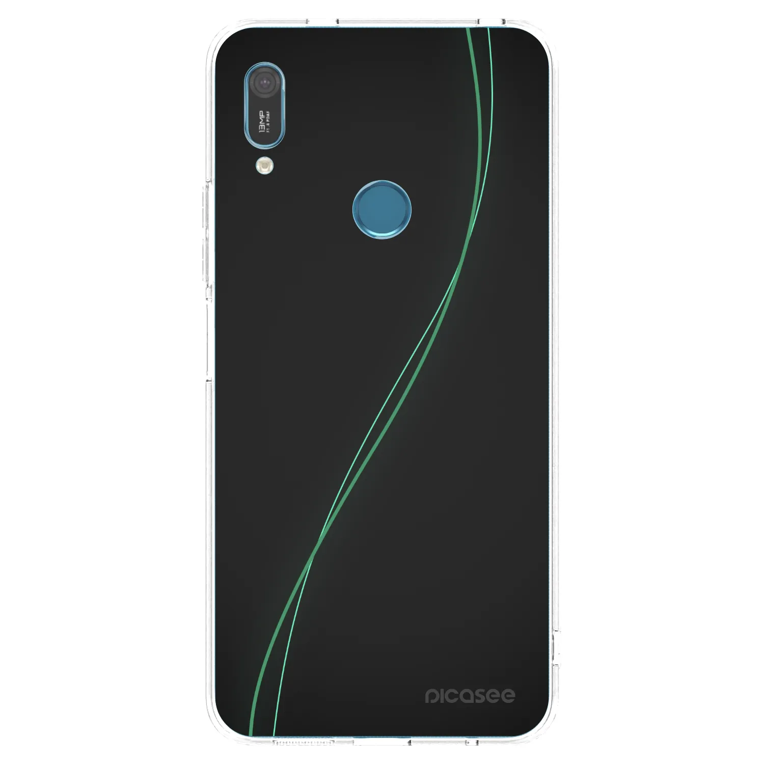 Picasee husă transparentă din silicon pentru Huawei Y6 2019 - Be Different