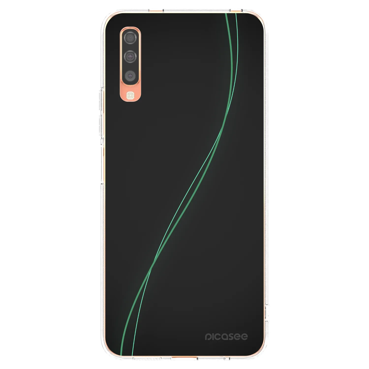 Picasee husă transparentă din silicon pentru Samsung Galaxy A70 A705F - Be Different