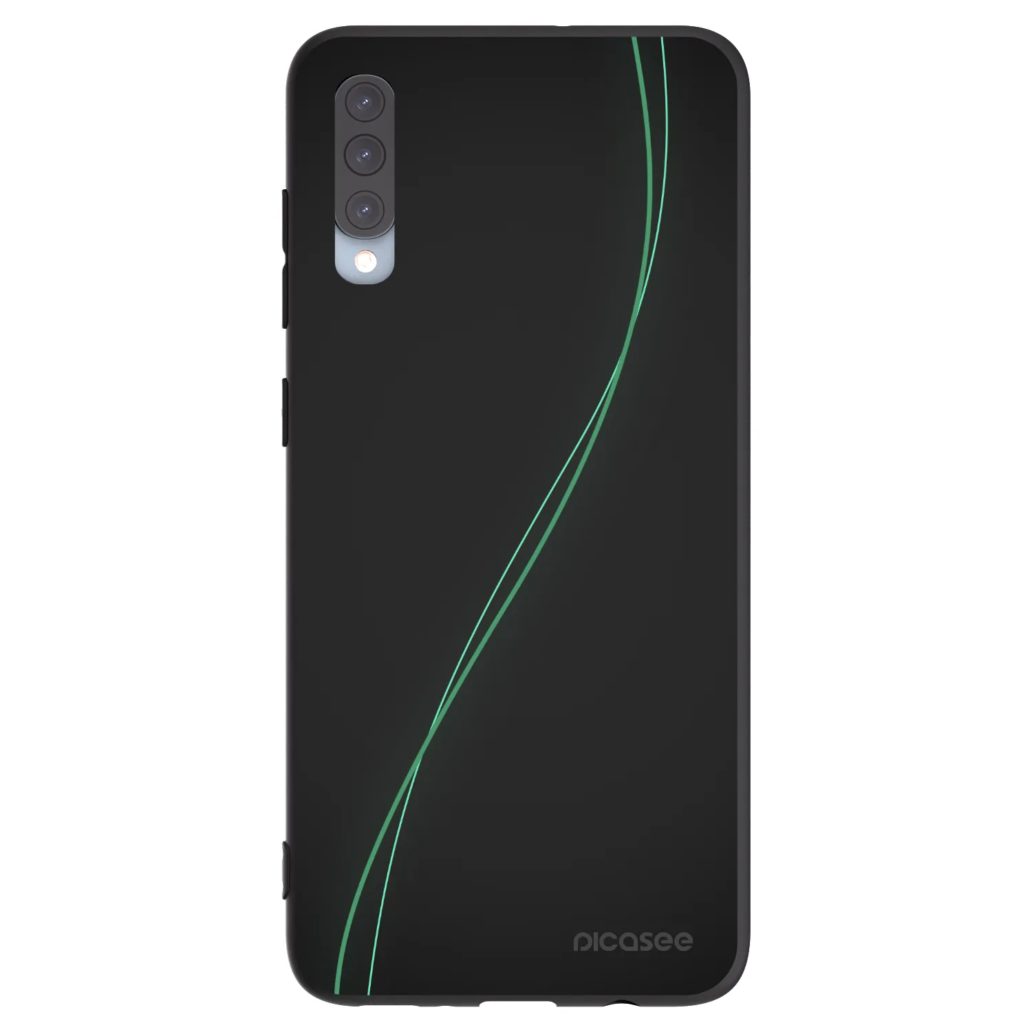 Picasee husă neagră din silicon pentru Samsung Galaxy A70 A705F - Be Different
