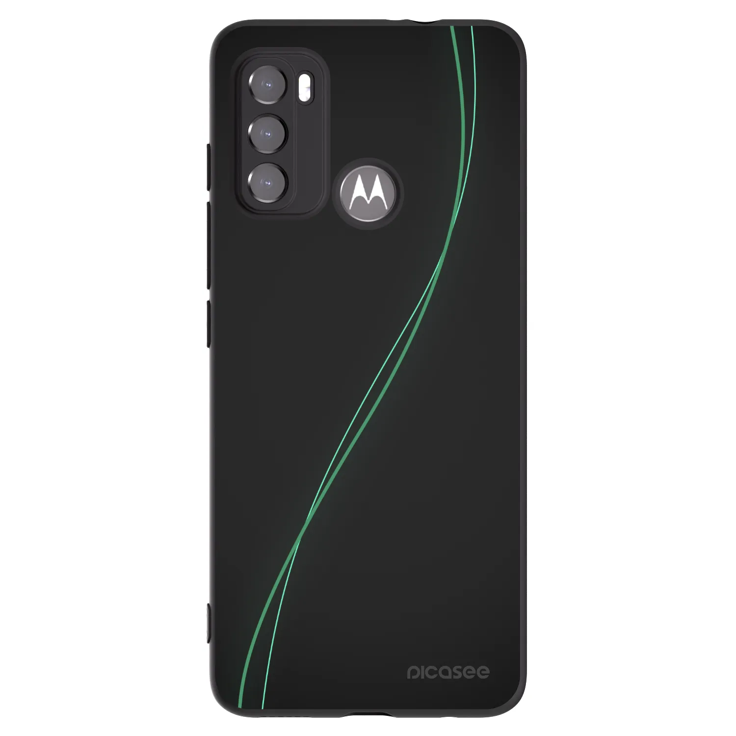 Picasee husă neagră din silicon pentru Motorola Edge 60 5G - Be Different