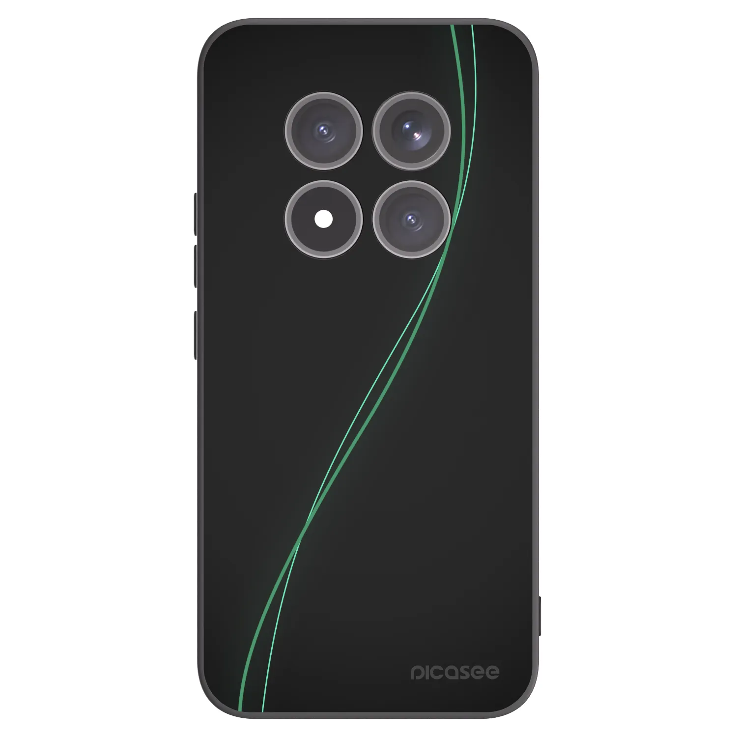 Picasee husă neagră din silicon pentru Xiaomi Redmi Note 15 Pro+ - Be Different