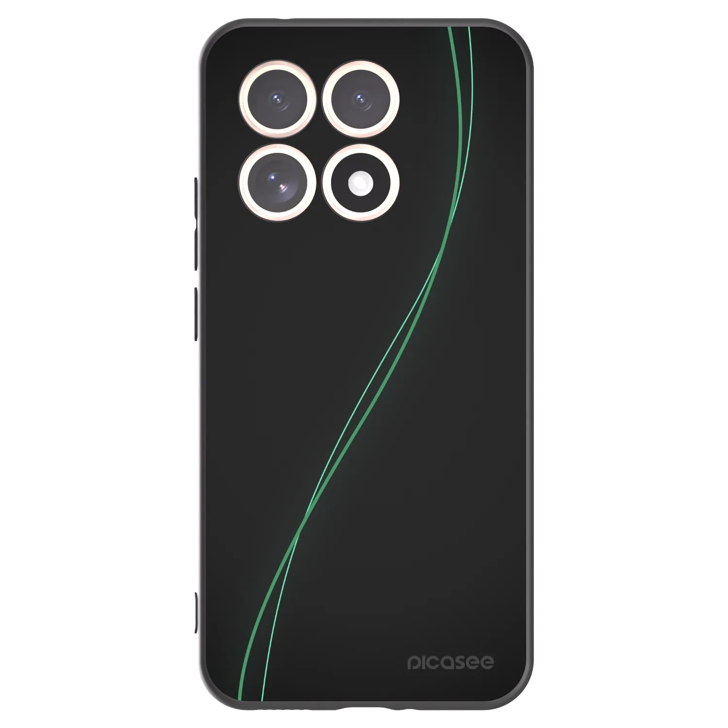 Picasee husă neagră din silicon pentru Xiaomi 15T - Be Different