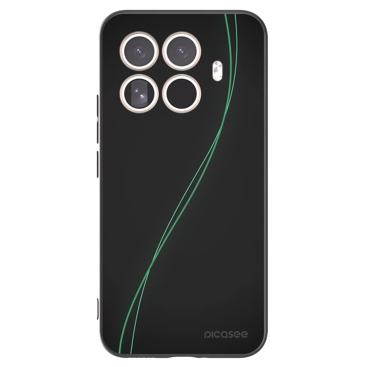 Picasee husă neagră din silicon pentru Xiaomi 15T Pro - Be Different