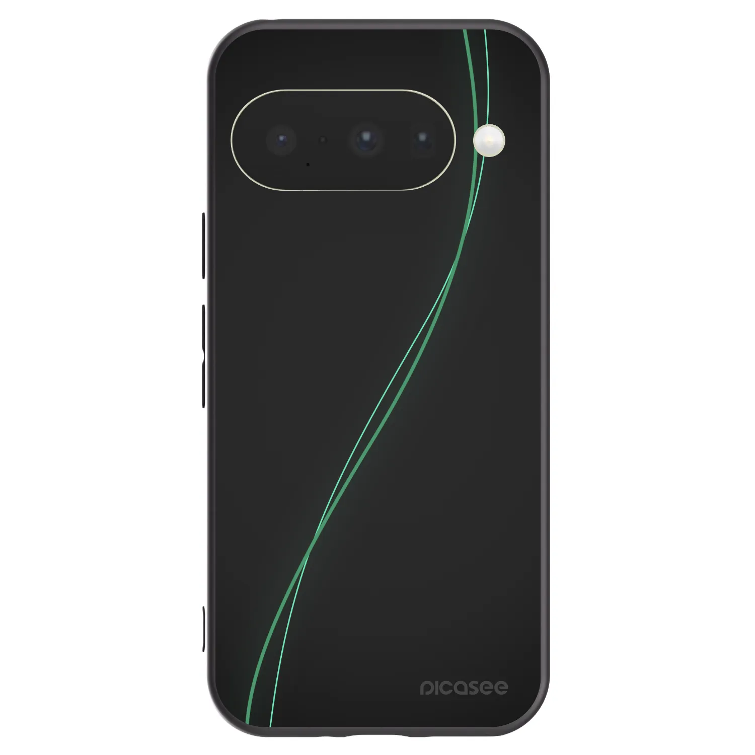 Picasee husă neagră din silicon pentru Google Pixel 10 - Be Different