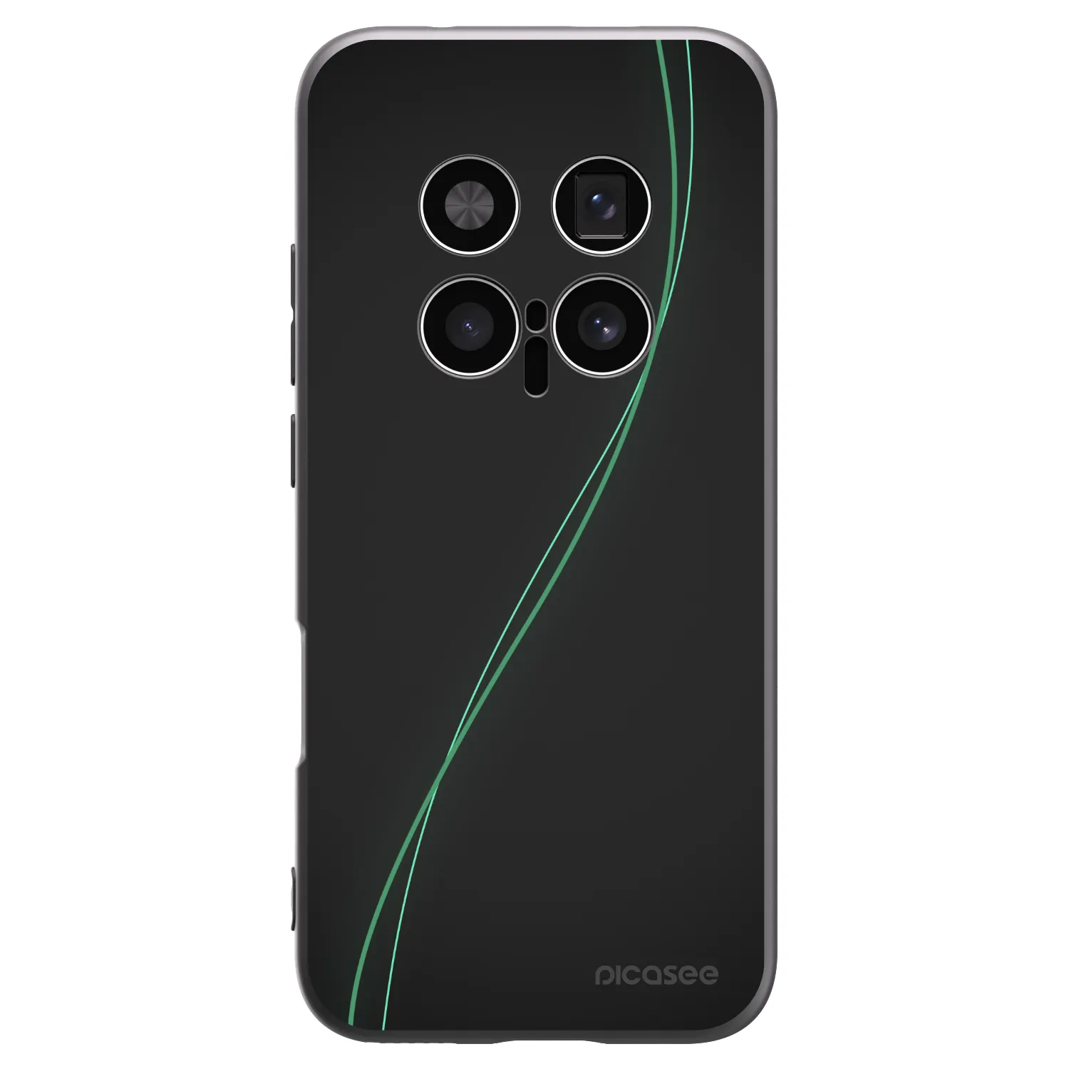 Picasee husă neagră din silicon pentru Honor Magic8 Pro 5G - Be Different