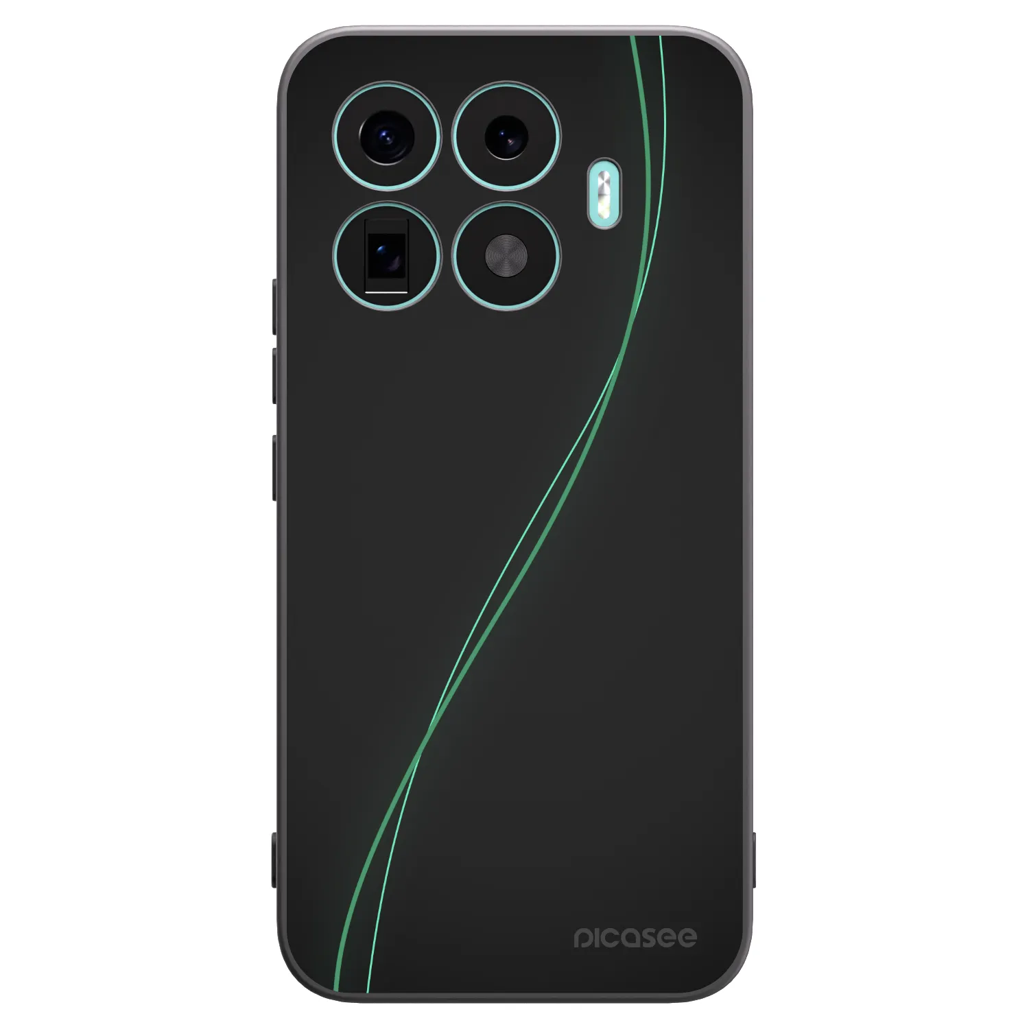 Picasee husă neagră din silicon pentru Xiaomi 17T Pro - Be Different