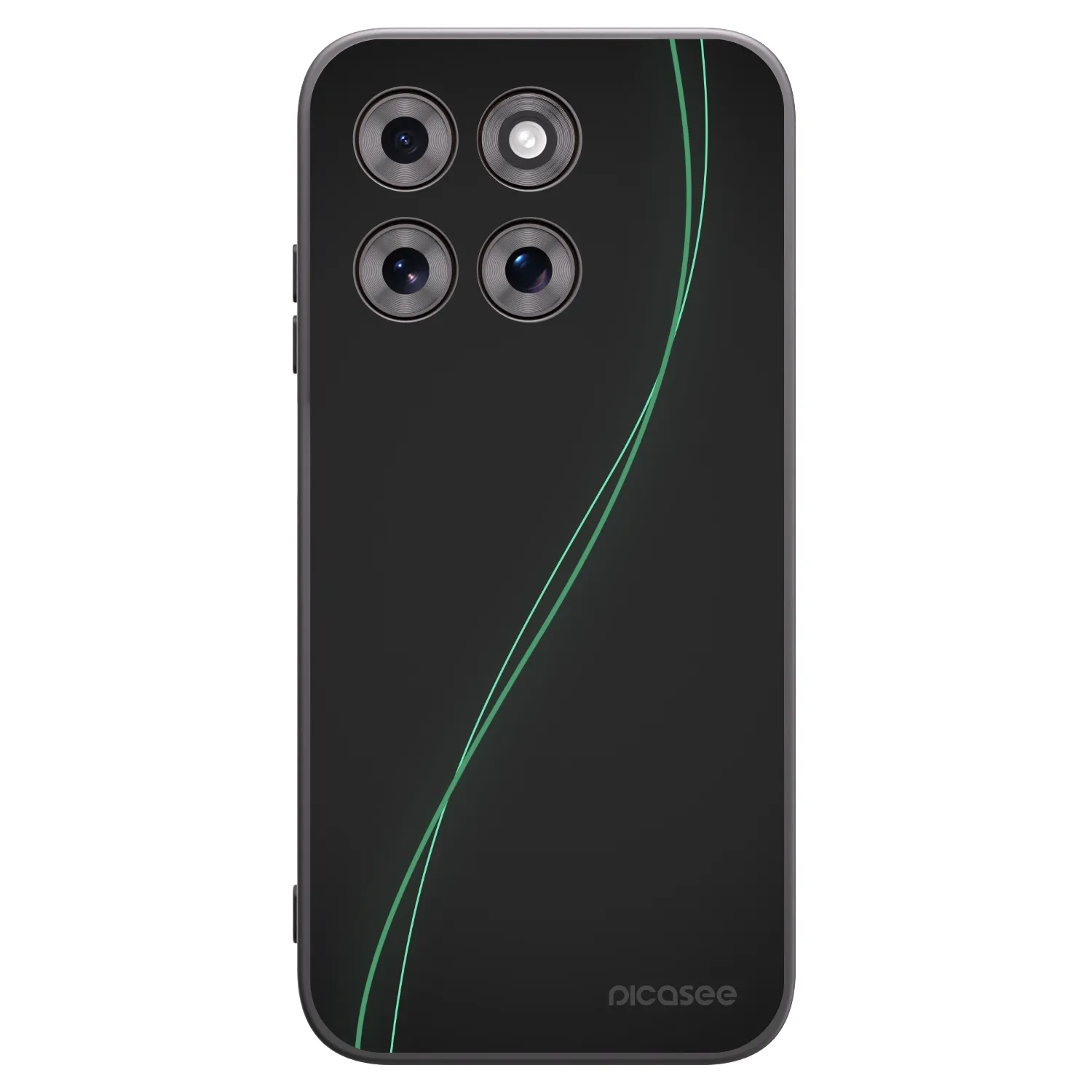 Picasee husă neagră din silicon pentru Motorola Moto G77 - Be Different