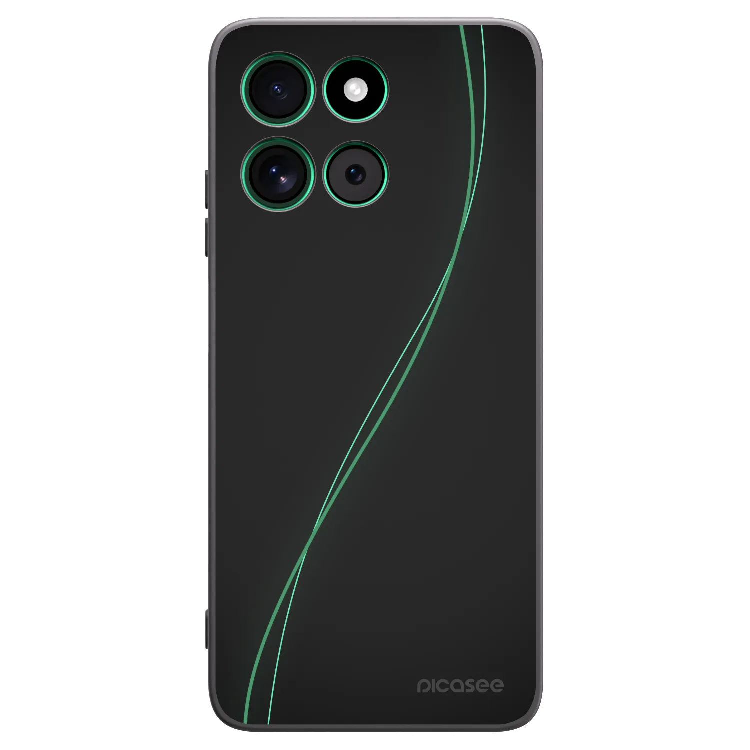 Picasee husă neagră din silicon pentru Motorola Moto G57 Power - Be Different