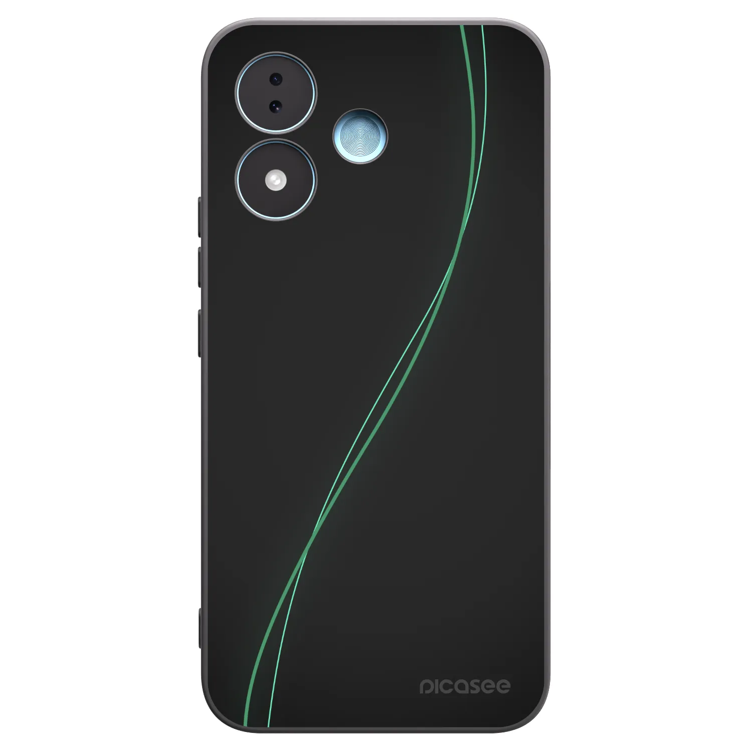 Picasee husă neagră din silicon pentru Xiaomi Redmi Note 17 5G - Be Different