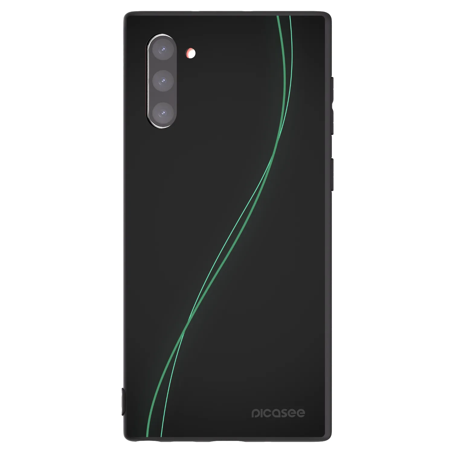 Picasee husă neagră din silicon pentru Samsung Galaxy Note 10 N970F - Be Different
