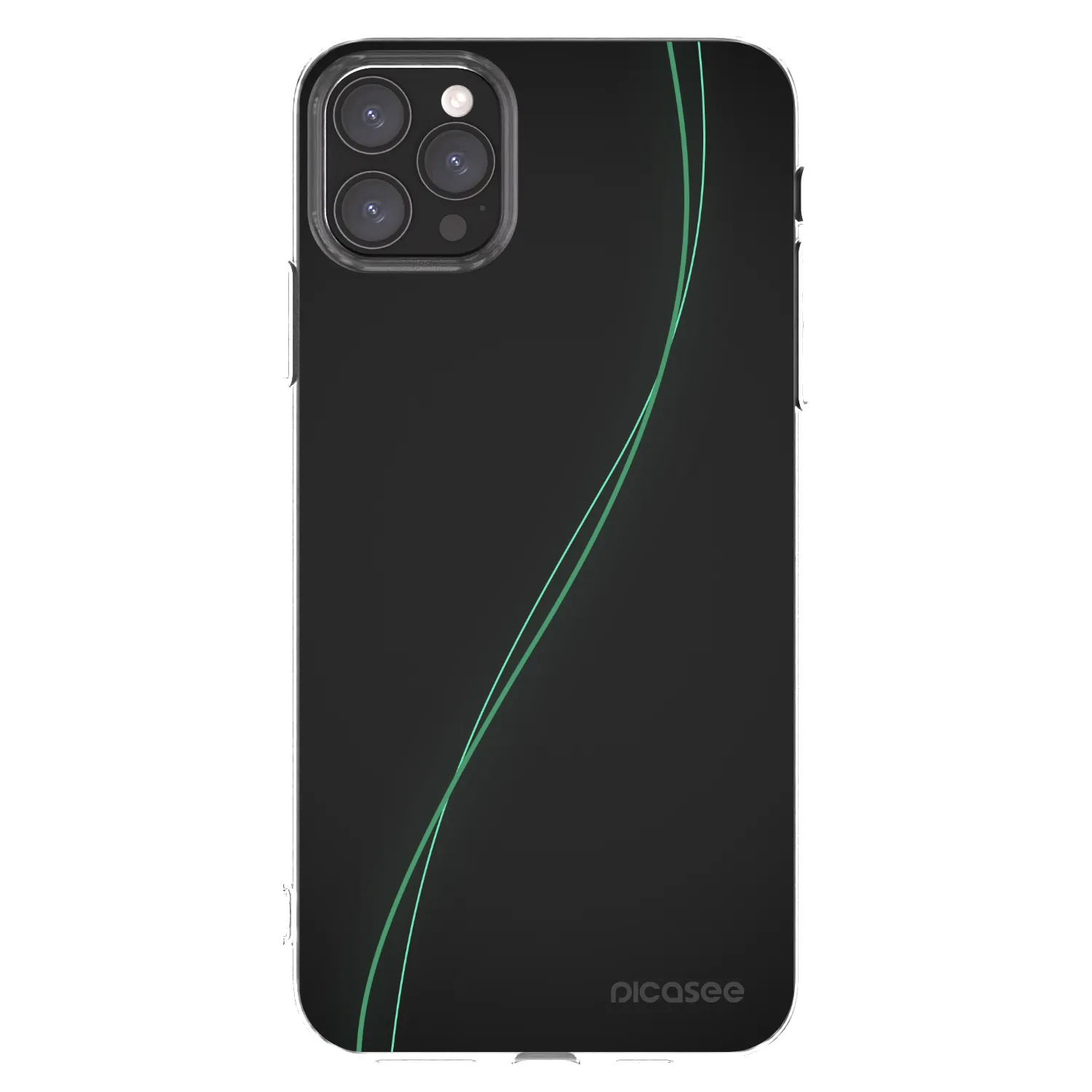 Picasee husă transparentă din silicon pentru Apple iPhone 11 Pro Max - Be Different