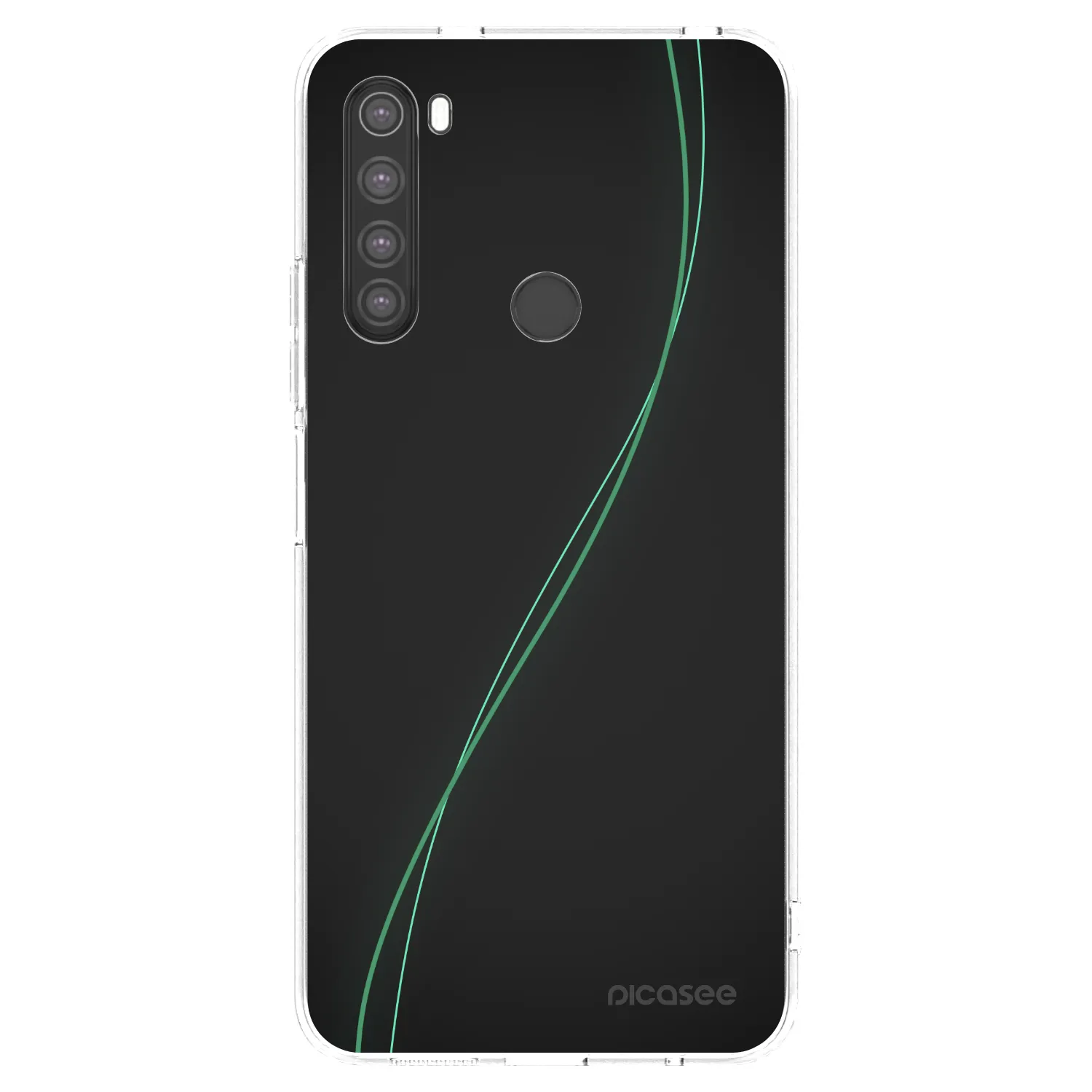 Picasee husă transparentă din silicon pentru Xiaomi Redmi Note 8 - Be Different
