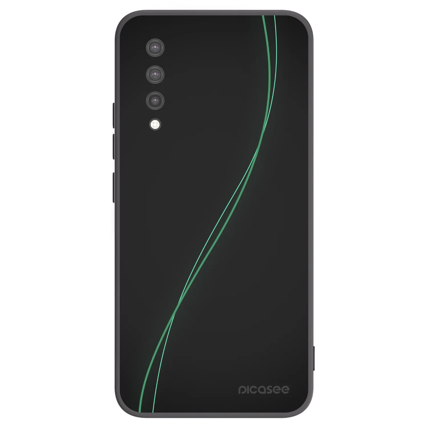 Picasee husă neagră din silicon pentru Xiaomi Mi 9 Lite - Be Different