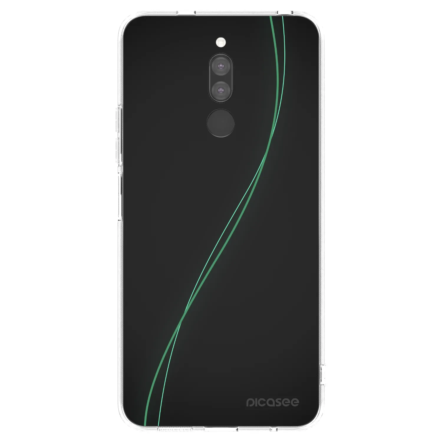 Picasee husă transparentă din silicon pentru Xiaomi Redmi 8 - Be Different