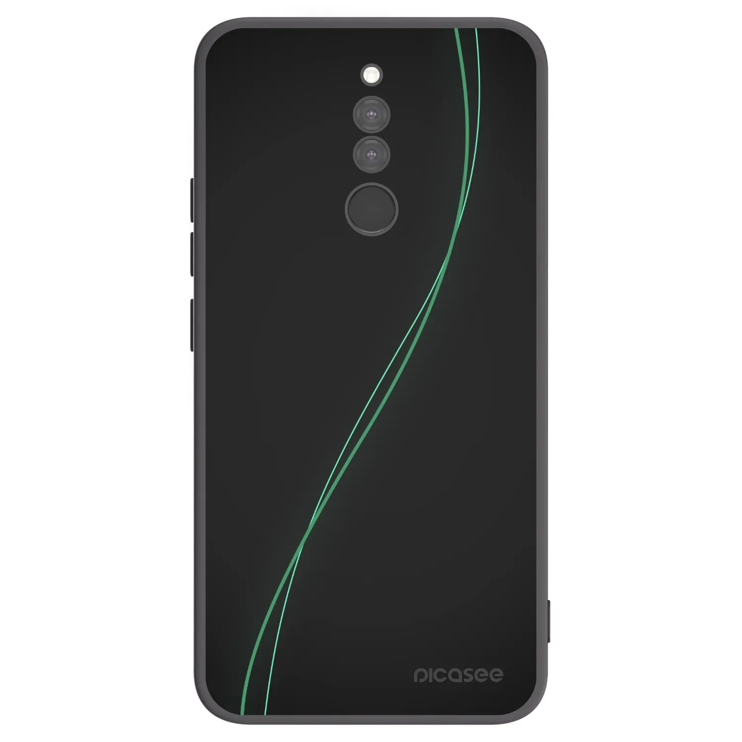 Picasee husă neagră din silicon pentru Xiaomi Redmi 8 - Be Different