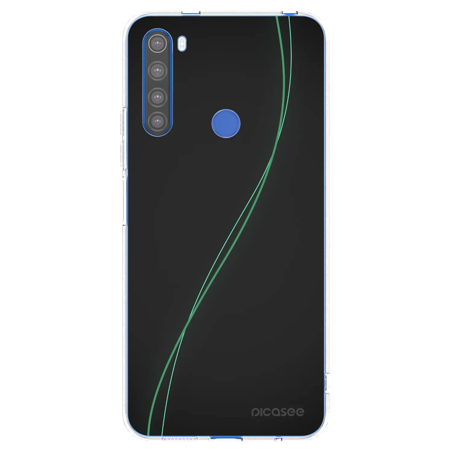 Picasee husă transparentă din silicon pentru Xiaomi Redmi Note 8T - Be Different