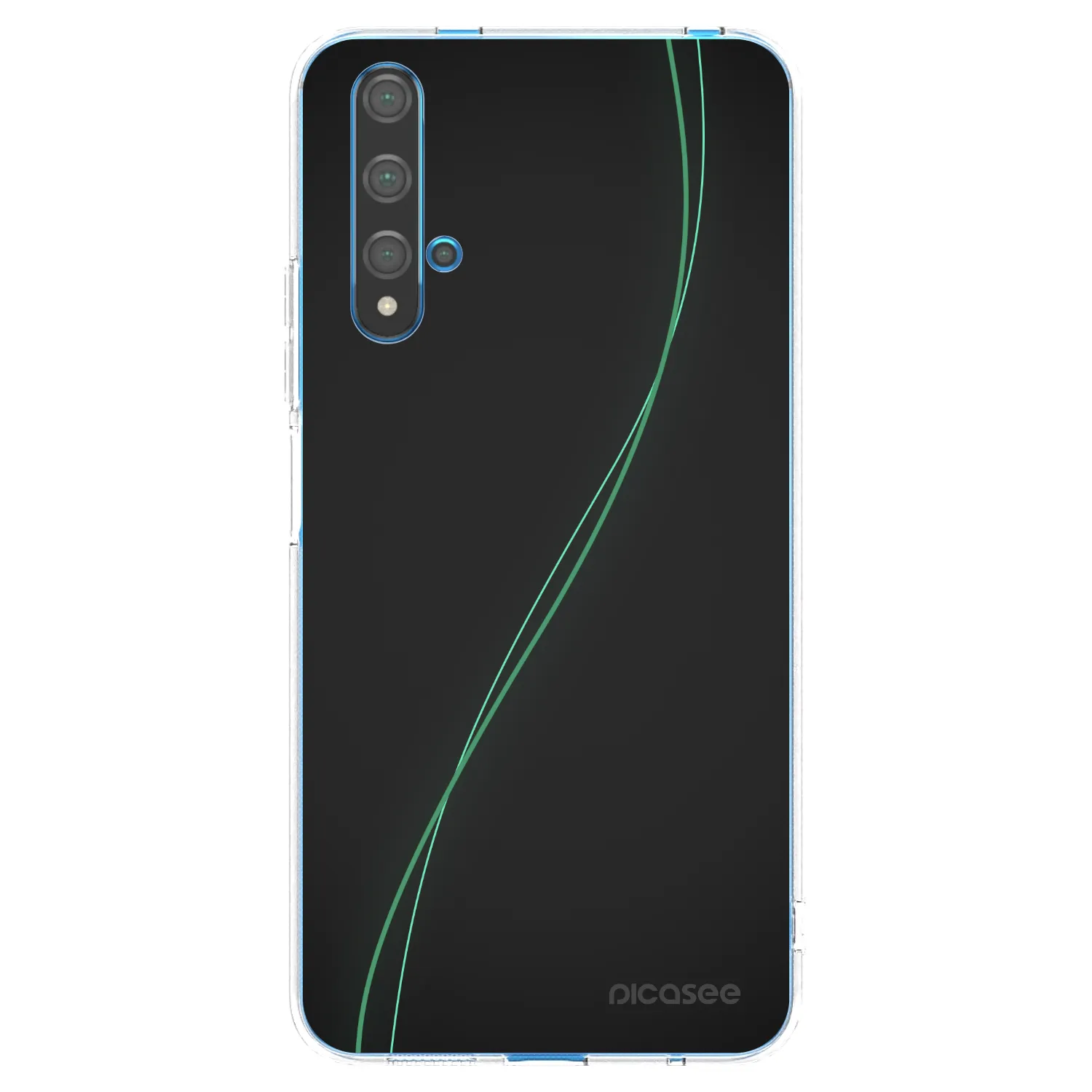 Picasee husă transparentă din silicon pentru Huawei Nova 5T - Be Different
