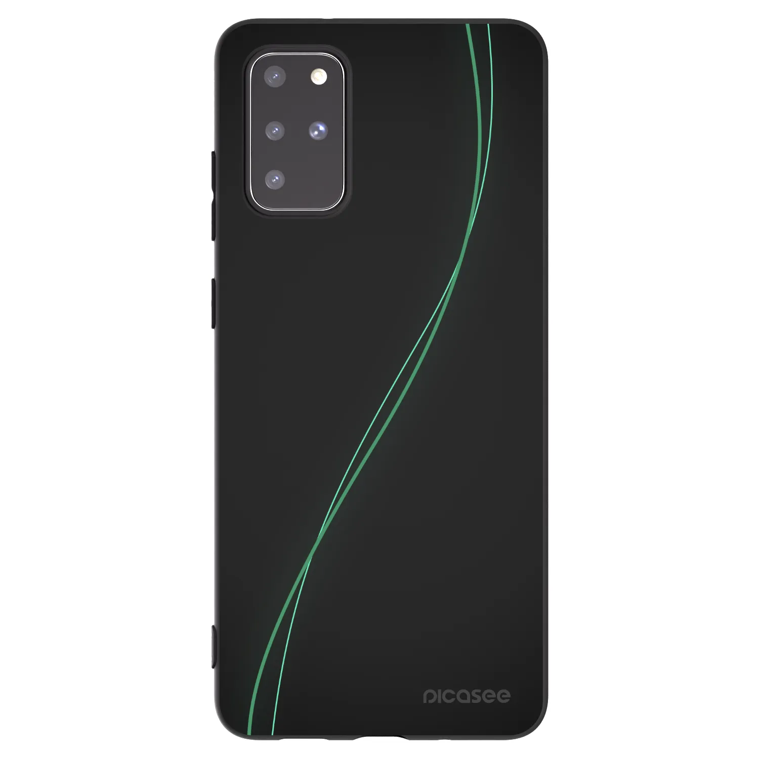 Picasee husă neagră din silicon pentru Samsung Galaxy S20+ G985F - Be Different