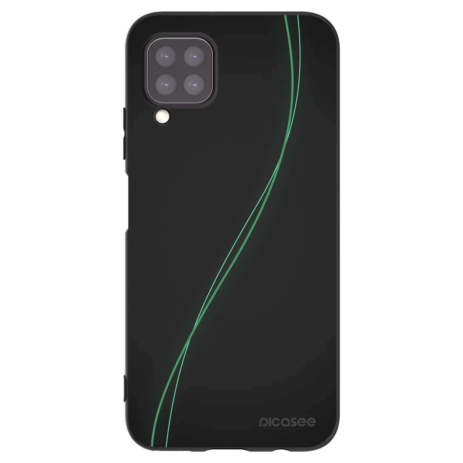 Picasee husă neagră din silicon pentru Huawei P40 Lite - Be Different