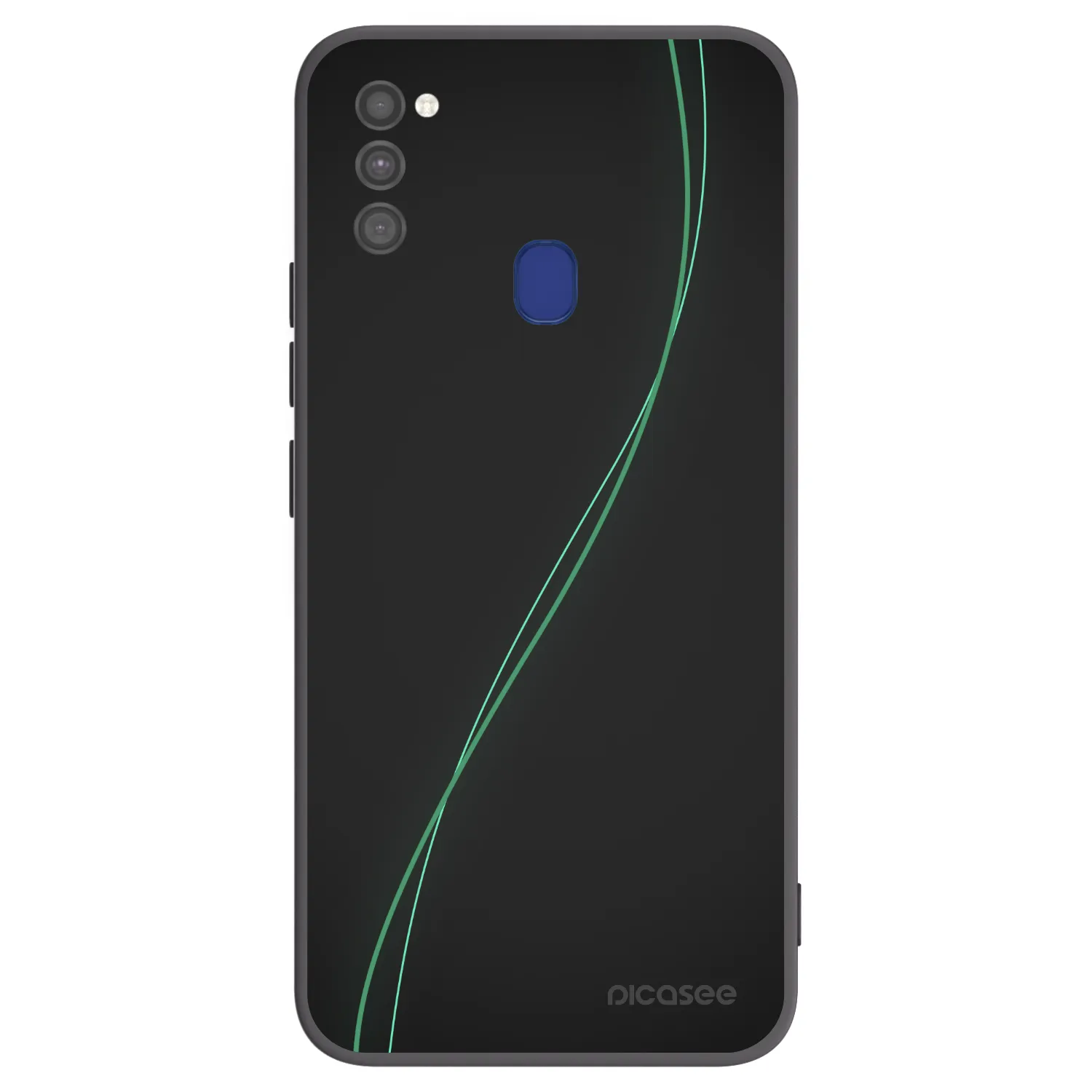 Picasee husă neagră din silicon pentru Samsung Galaxy M21 M215F - Be Different