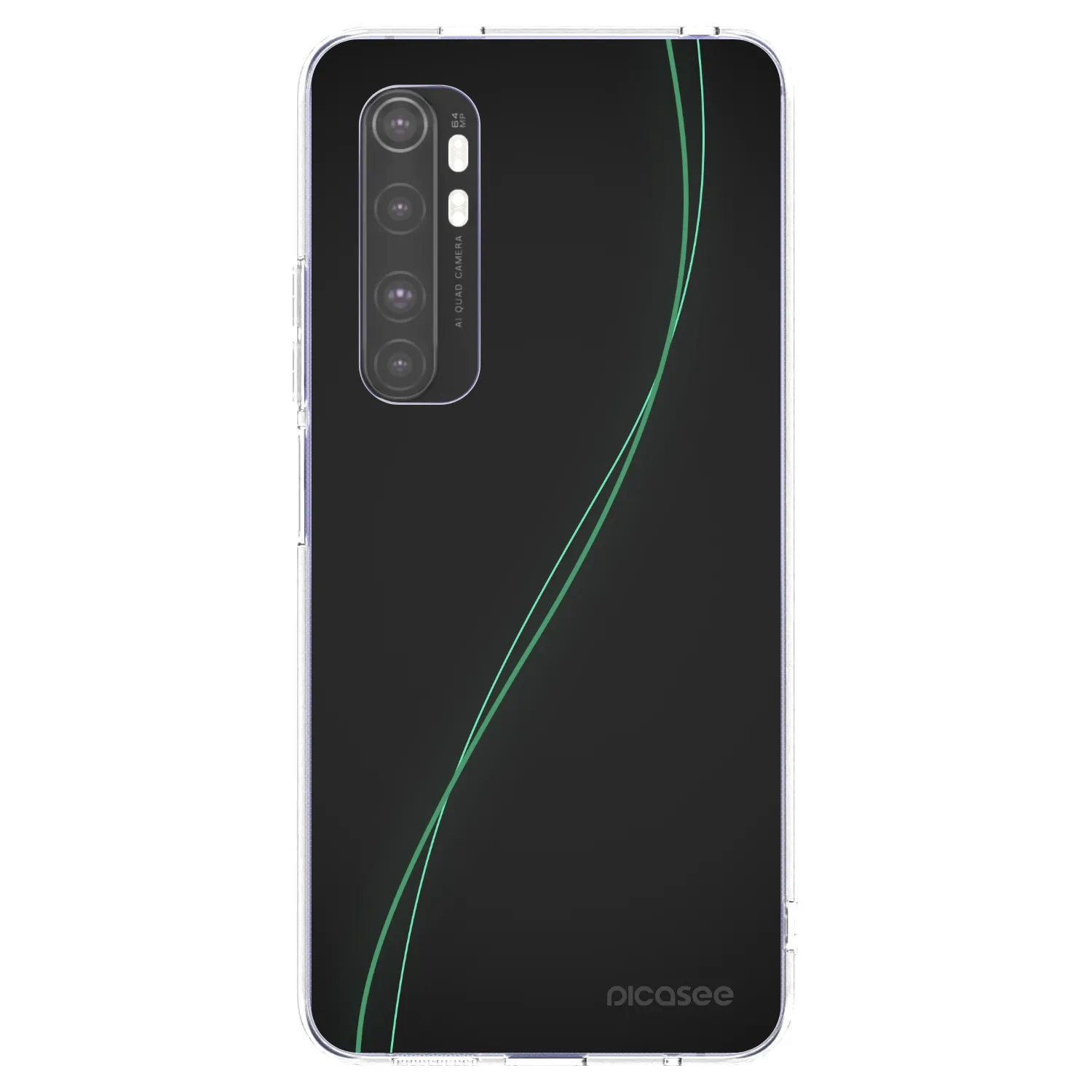 Picasee husă transparentă din silicon pentru Xiaomi Mi Note 10 Lite - Be Different