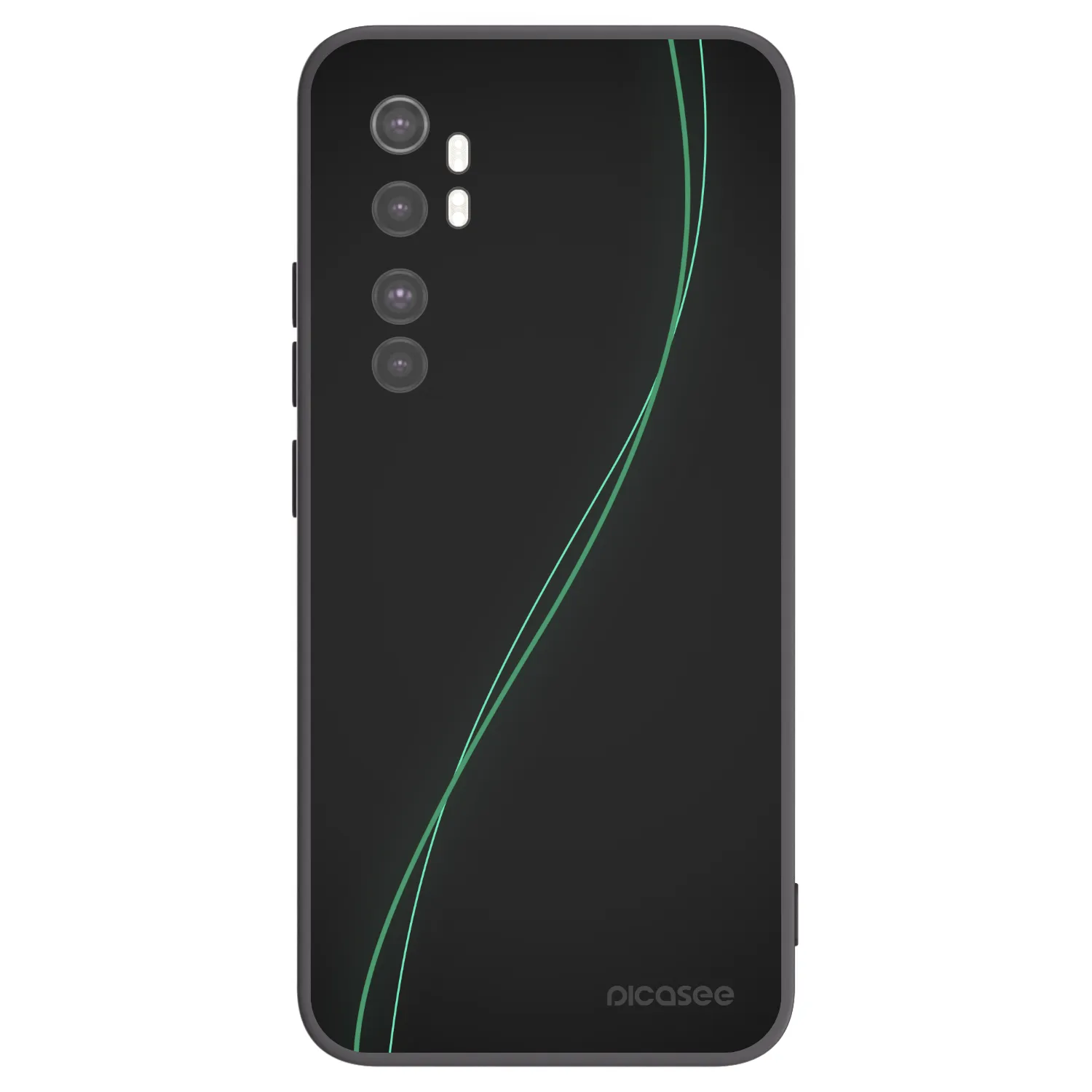 Picasee husă neagră din silicon pentru Xiaomi Mi Note 10 Lite - Be Different