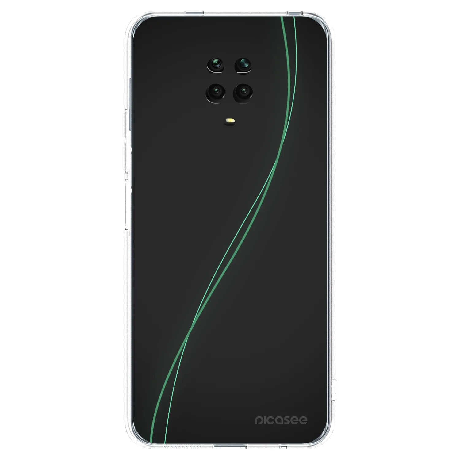 Picasee husă transparentă din silicon pentru Xiaomi Redmi Note 9S - Be Different