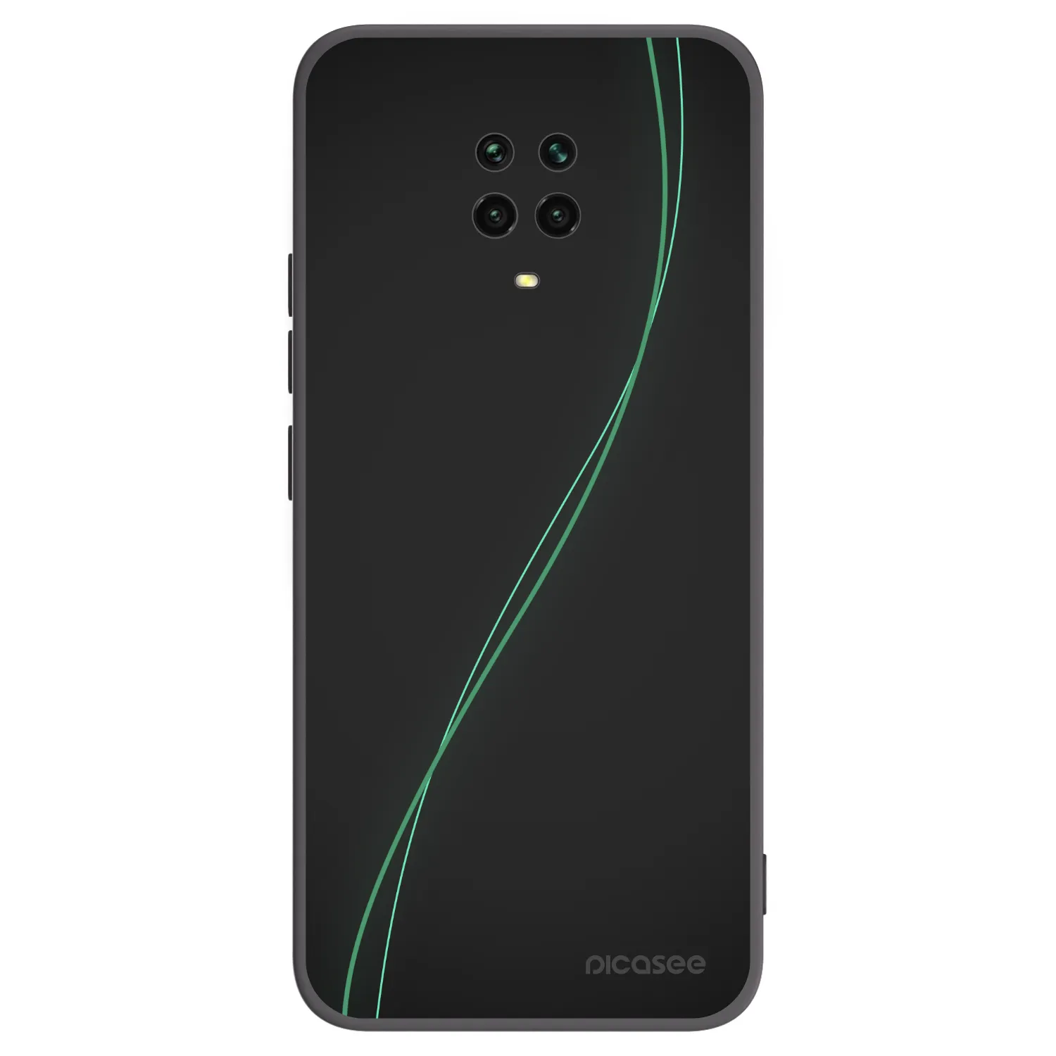Picasee husă neagră din silicon pentru Xiaomi Redmi Note 9S - Be Different