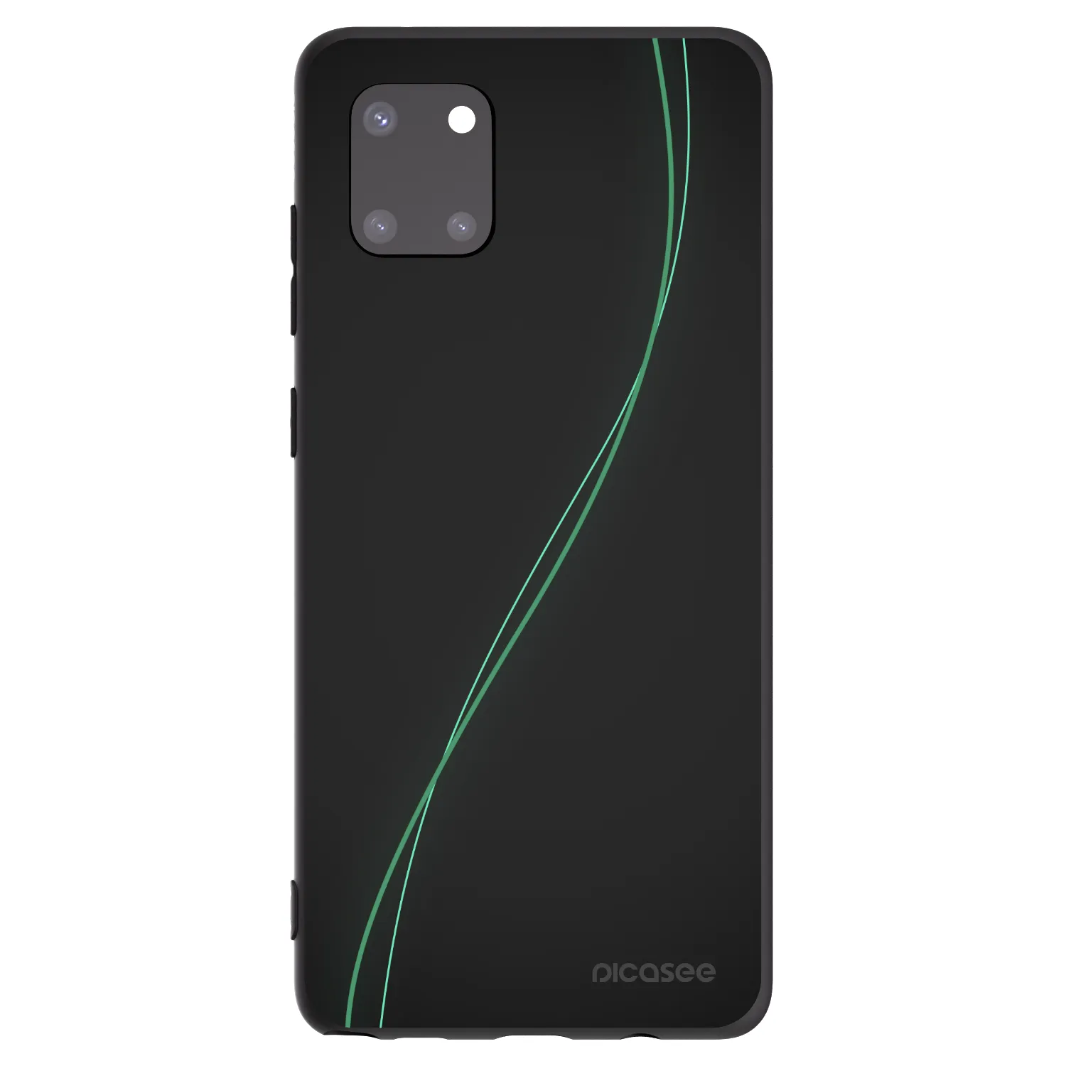 Picasee husă neagră din silicon pentru Samsung Galaxy Note 10 Lite N770F - Be Different