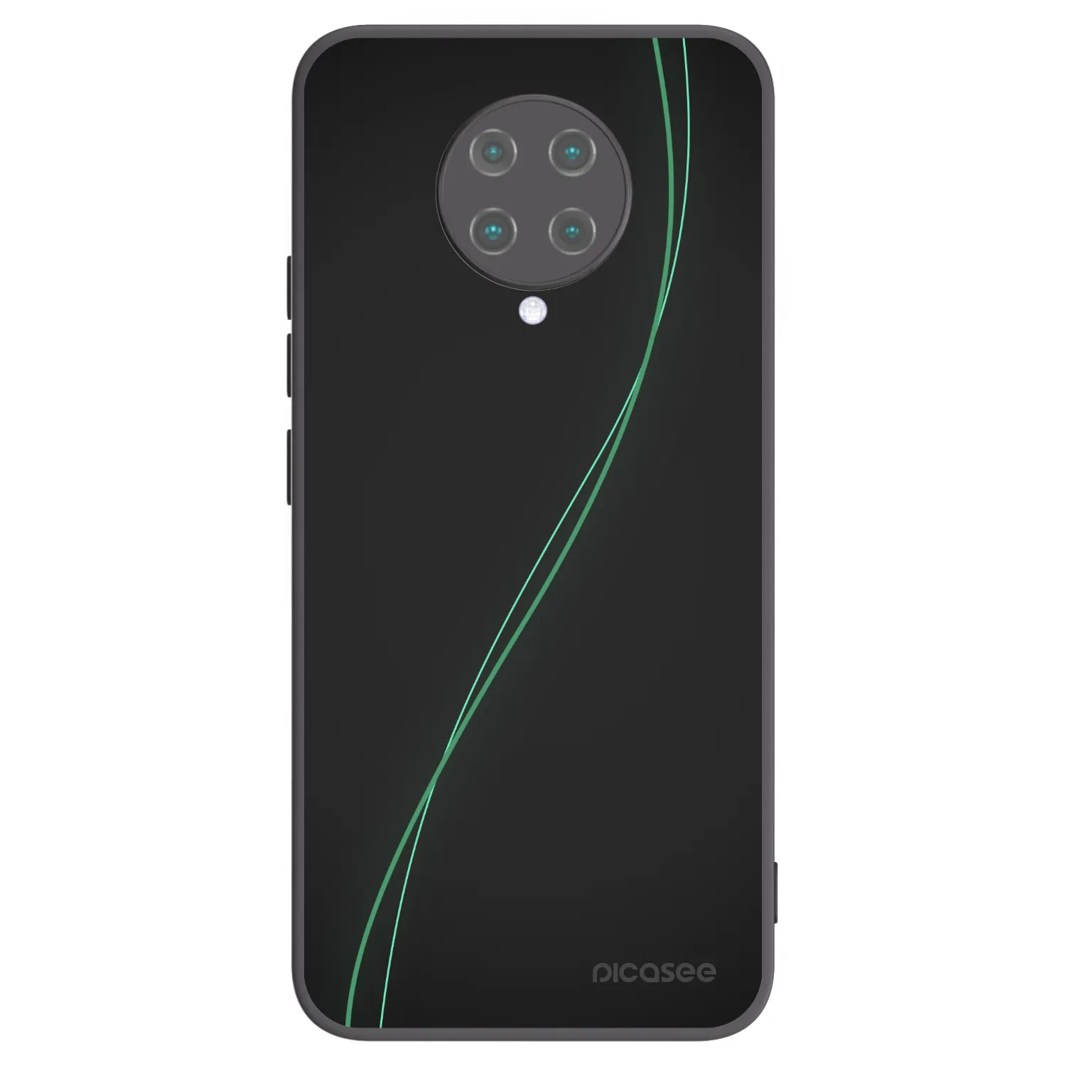 Picasee husă neagră din silicon pentru Xiaomi Poco F2 Pro - Be Different