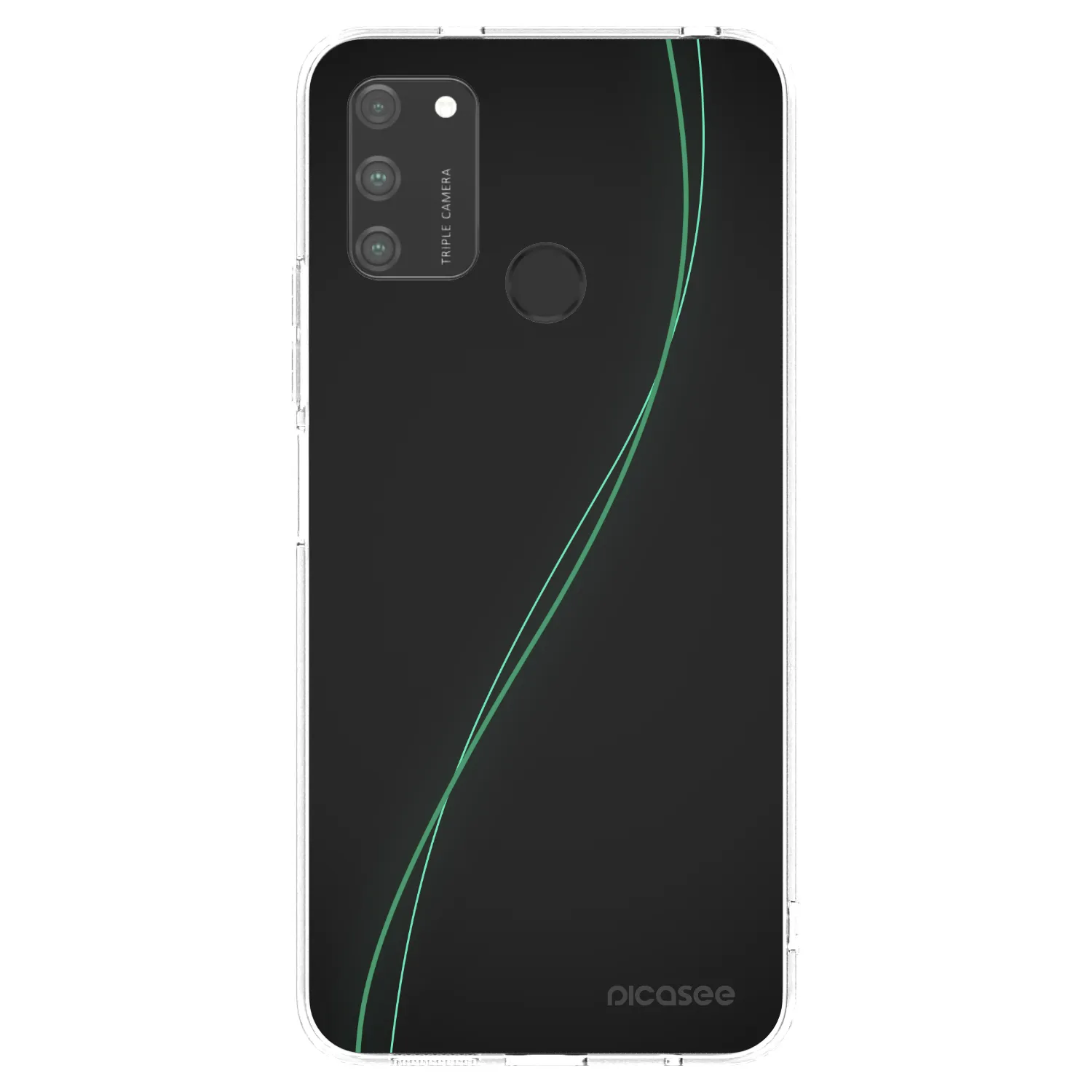 Picasee husă transparentă din silicon pentru Honor 9A - Be Different
