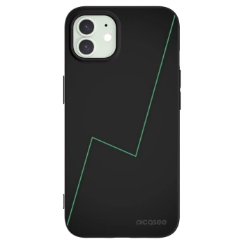Picasee husă neagră din silicon pentru Apple iPhone 12 - Consistency