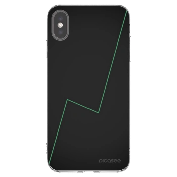 Picasee husă transparentă din silicon pentru Apple iPhone XS Max - Consistency