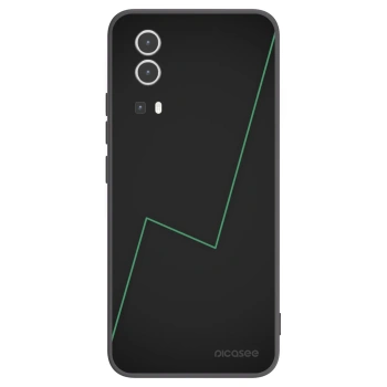Picasee husă neagră din silicon pentru Vivo Y72 5G - Consistency