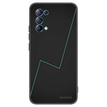 Picasee husă neagră din silicon pentru OPPO A16s - Consistency