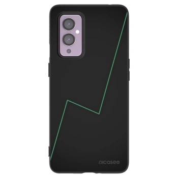 Picasee husă neagră din silicon pentru OnePlus 9 - Consistency